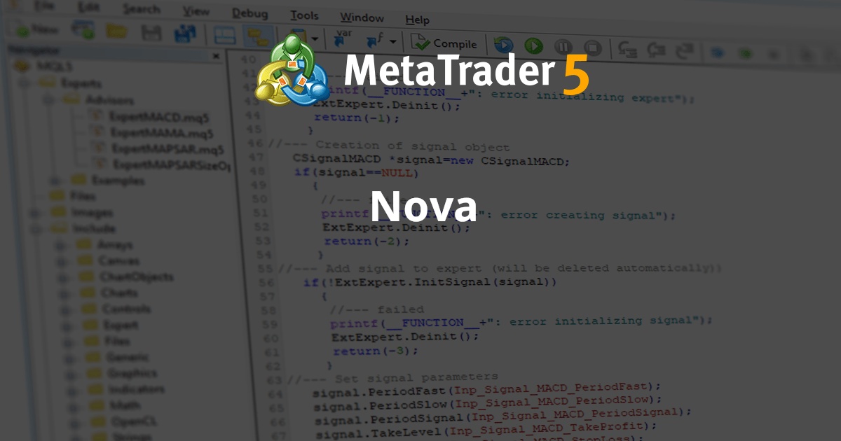 Nova - MetaTrader 5 专家