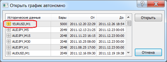 Save history to HST - script for MetaTrader 5