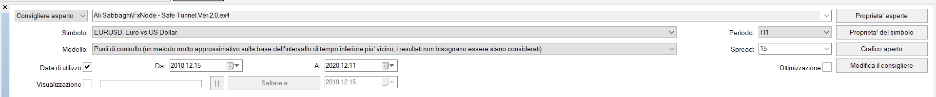 Smart Tunel Trading - expert for MetaTrader 4