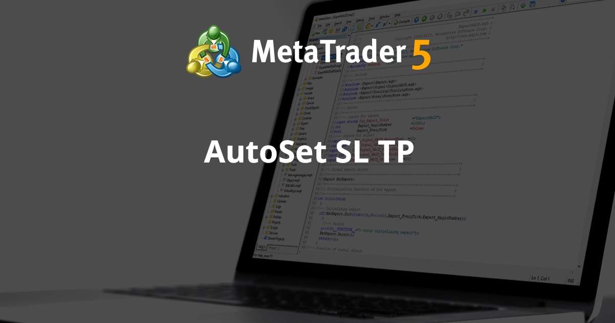 AutoSet SL TP - MetaTrader 5 专家