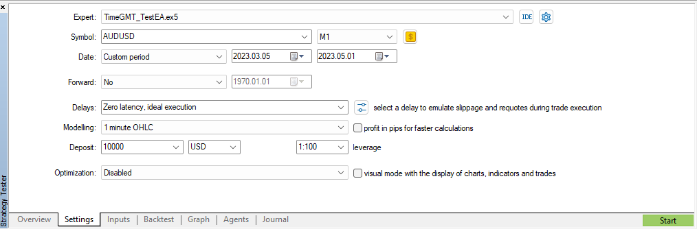 TimeGMT library for the strategy tester - library for MetaTrader 5