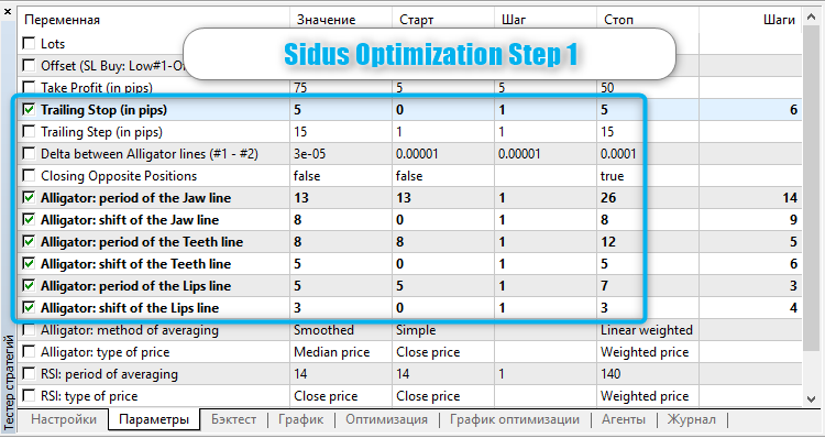 Sidus - MetaTrader 5 专家