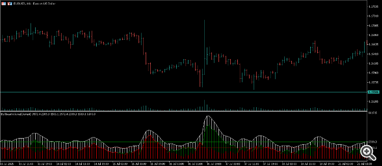 Bull Bear Volume - indicator for MetaTrader 5