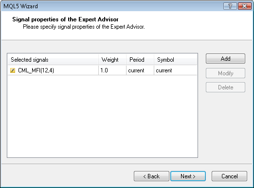 MQL5 Wizard - Trade Signals Based on Bullish/Bearish Meeting Lines + MFI - expert for MetaTrader 5