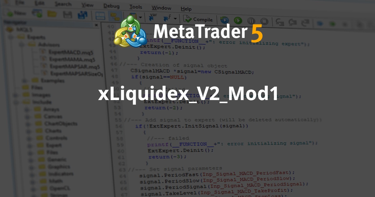 xLiquidex_V2_Mod1 - MetaTrader 4 专家
