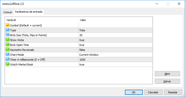 Renko 2.0 Offline - MetaTrader 5 库