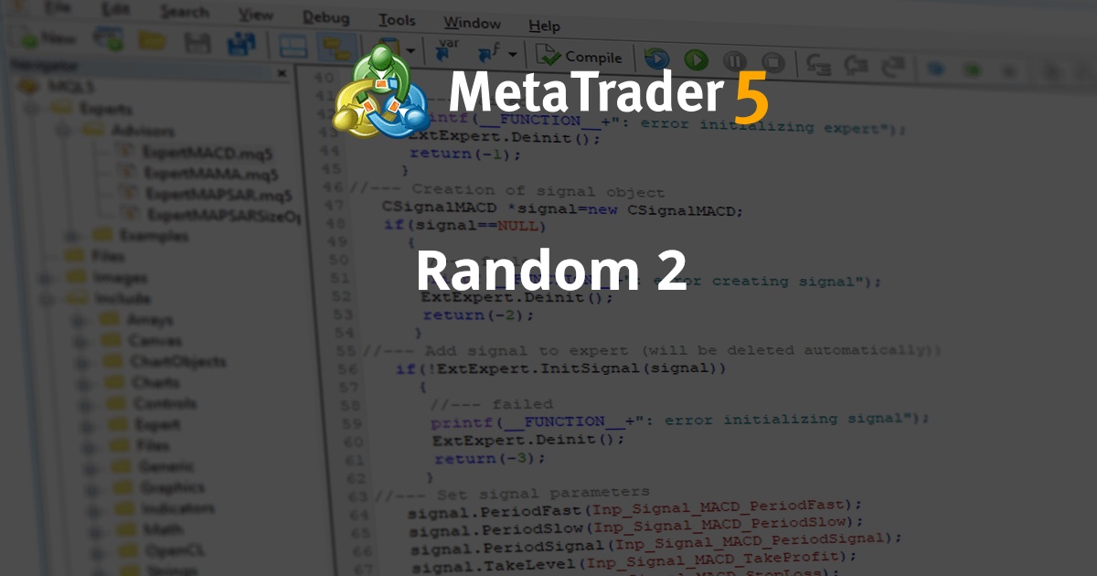 随机 2 - MetaTrader 4 专家