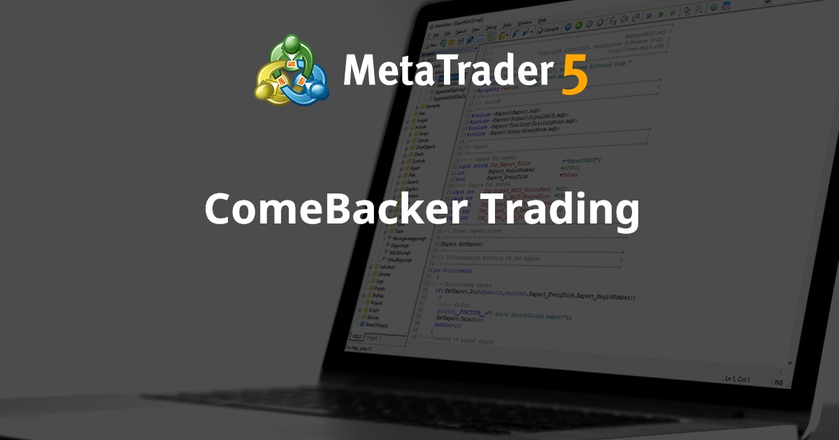 ComeBacker Trading - MetaTrader 5 脚本
