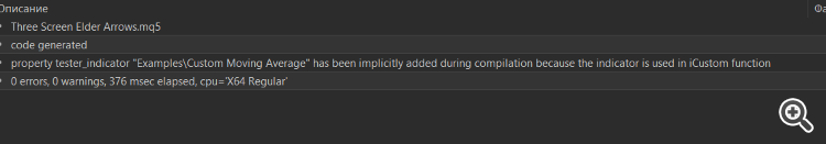 Three Screen Elder Arrows - indicator for MetaTrader 5