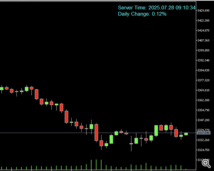 ServerTime - indicator for MetaTrader 5