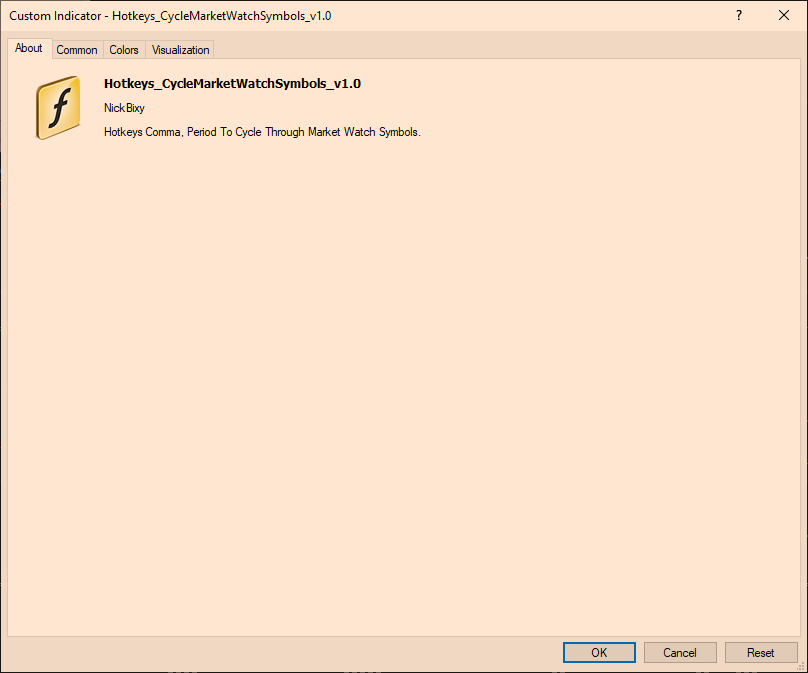 Hotkeys_CycleMarketWatchSymbols_v1.0 - MetaTrader 4脚本