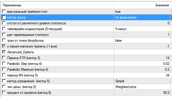 通用追踪止损 - MetaTrader 5 专家