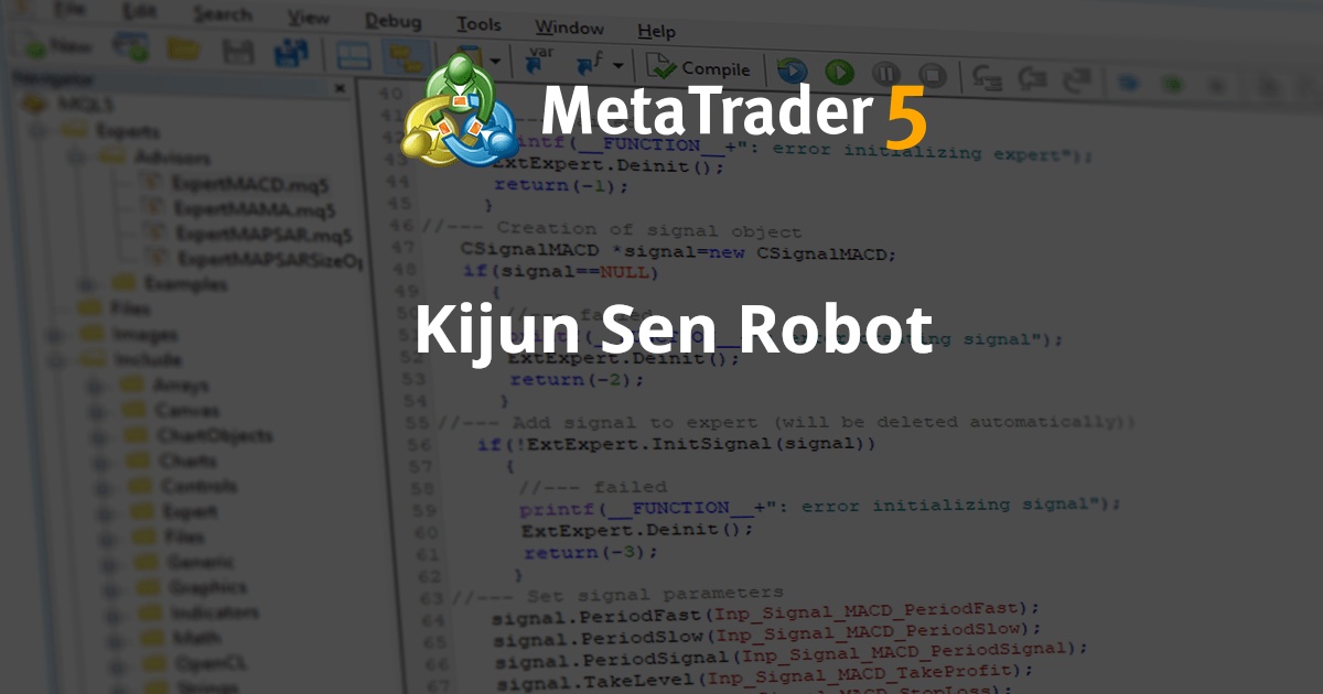 Kijun Sen Robot - MetaTrader 5 专家