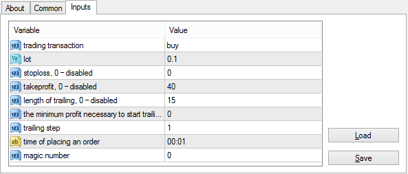 收市时进行交易 - MetaTrader 4 脚本