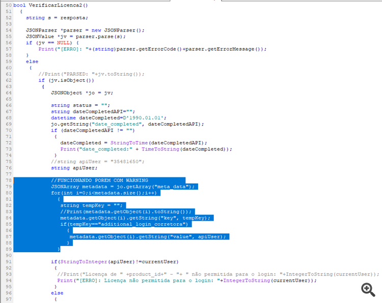 JSON Parser - library for MetaTrader 4