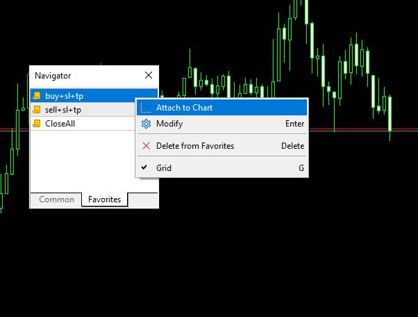 BuySell + SL + TP - script for MetaTrader 5