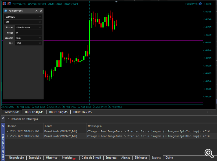 EasyAndFastGUI library for creating graphical interfaces - library for MetaTrader 5
