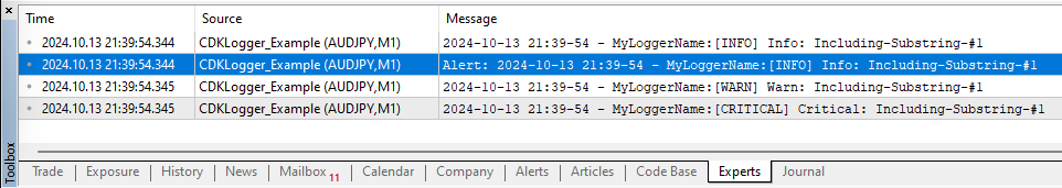 Simplest Logger class for MetaTrader 5 - library for MetaTrader 5