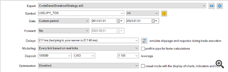 Simple Yet Effective Breakout Strategy - expert for MetaTrader 5