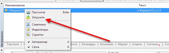 i-PassLevCCI_v.1.3 - indicator for MetaTrader 5