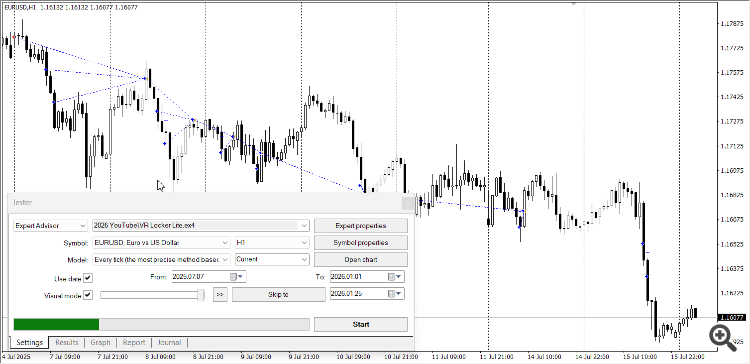 VR Locker Lite - Trading strategy based on a positive lock - expert for MetaTrader 5