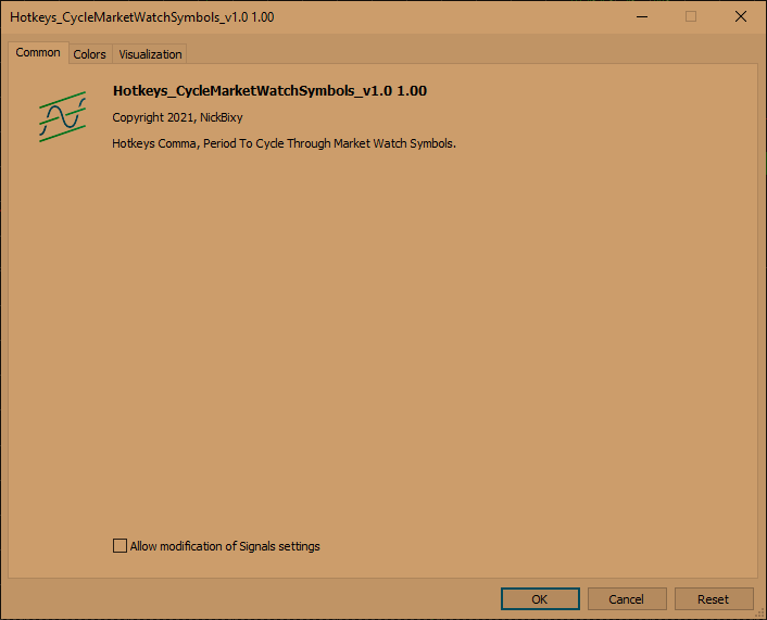 Hotkeys_CycleMarketWatchSymbols_v1.0 - MetaTrader 5脚本