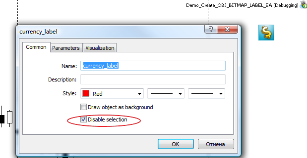 Demo_Create_OBJ_BITMAP_LABEL_EA - expert for MetaTrader 5