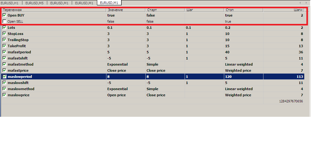 5_8 MACross - MetaTrader 5 专家