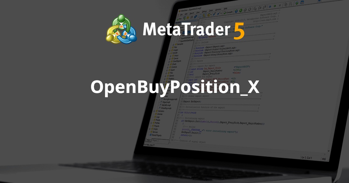OpenBuyPosition_X - MetaTrader 5 脚本