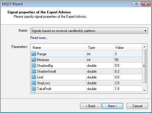 MQL5 Wizard - Trade Signals Based on Reversal Candlestick Patterns - expert for MetaTrader 5