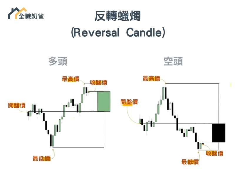 反轉蠟燭 (Reversal Candle) 