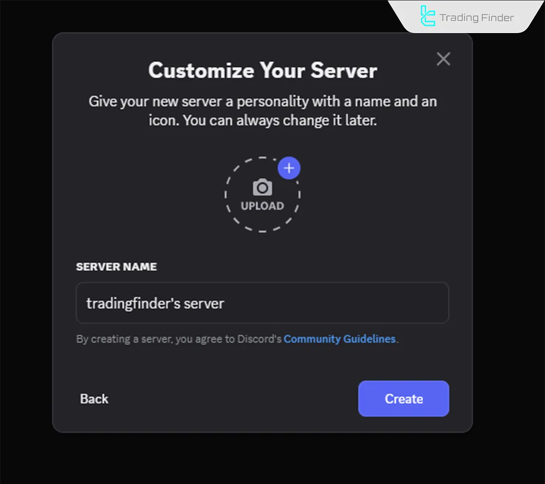 Selecting a suitable server name in EZ To Discord Signals Provider