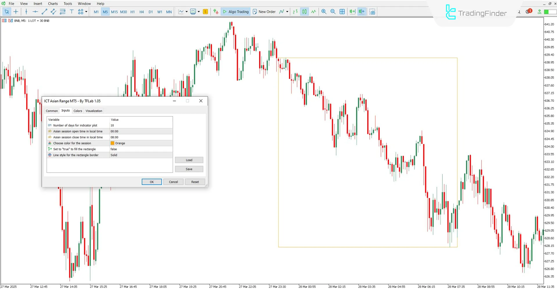Overview of the ICT Asian Range settings