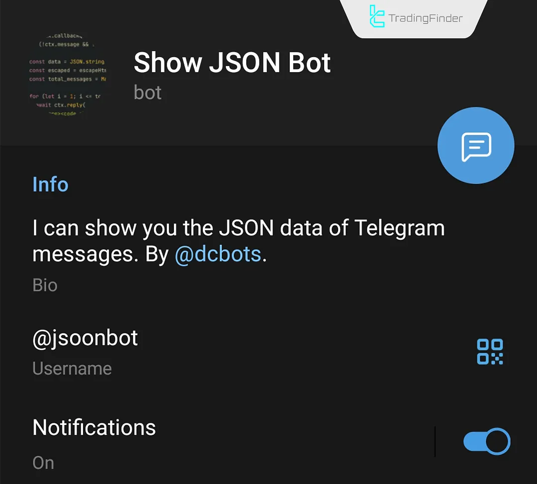 Using the bot to get your Chat ID