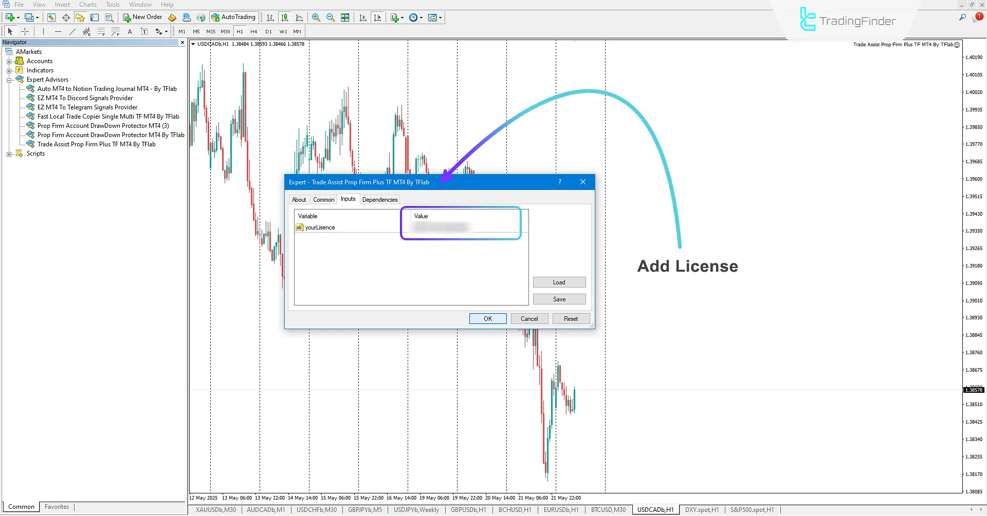 Activating the Prop Firm Capital Protection Expert